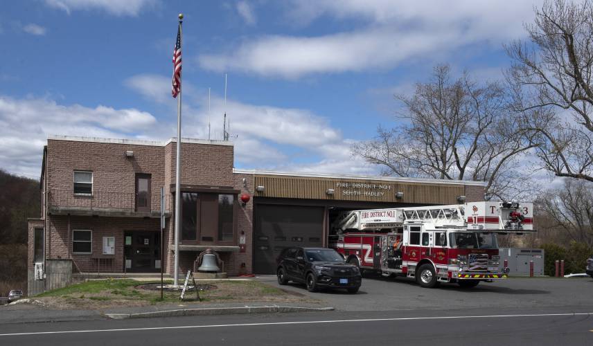 The South Hadley Fire District 1 station. 