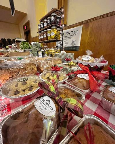 The War Memorial Building at 310 Appleton St. houses the Holyoke Winter Farmers Market every other Saturday through March from 10 a.m. to 2 p.m.