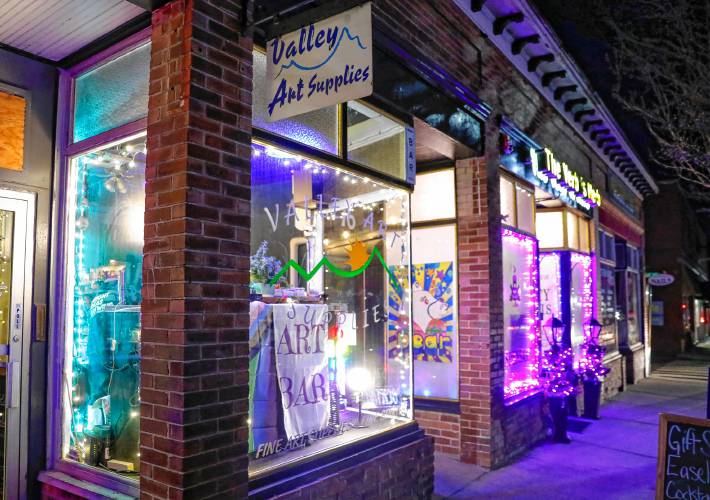 Valley Art Supplies on Cottage Street in Easthampton.