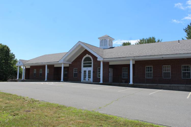 The Sunderland Selectboard has approved transferring a special permit and host community agreement for a proposed marijuana dispensary at 267 Amherst Road (Route 116), pictured.