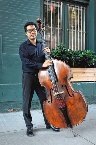 Jazz bassist and composer Fumi Tomita and his quartet will play music from his album “The Elephant Vanishes” at the A.P.E. Gallery on April 12 from 6 to 7 p.m.