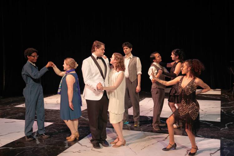 F. Scott Fitzgerald’s iconic novel “The Great Gatsby” comes to the stage at Holyoke Community College on April 11-13, with backing by a jazz ensemble.