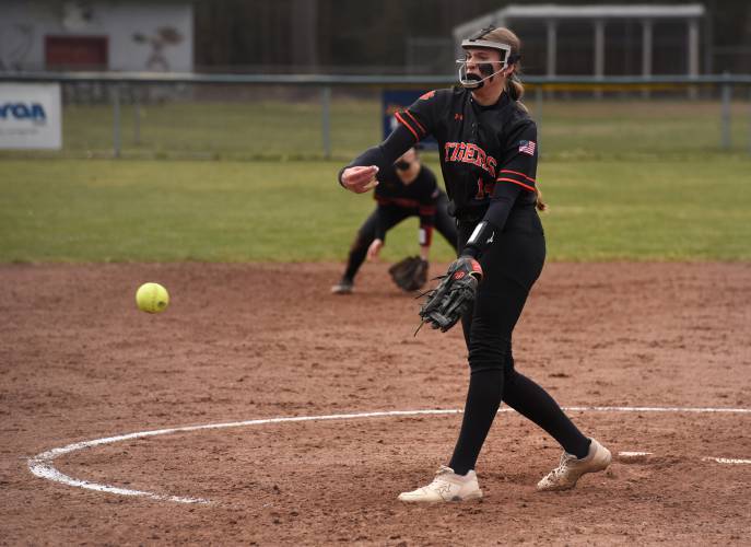 South Hadley junior Ella Schaeffer recorded the 500th strikeout of her career in Monday’s 11-6 loss to East Longmeadow.