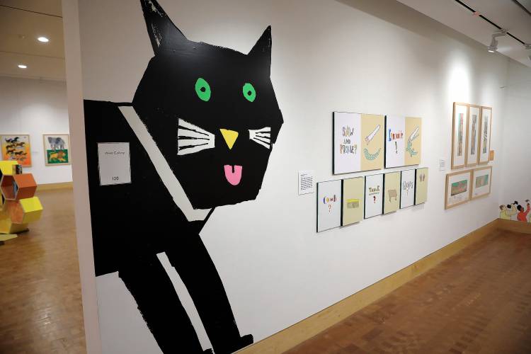 “Kid in a Candy Store” at the Eric Carle Museum features work by the graphic designer and children’s book artist Seymour Chwast.