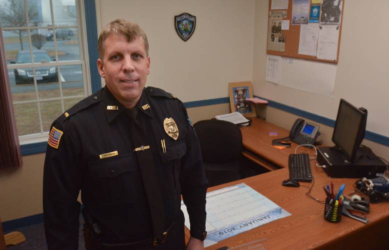 Belchertown Police Chief Kevin Pacunas and school officials increased police presence at the town’s school buildings this week after an anonymous threat was made over the holiday weekend.   