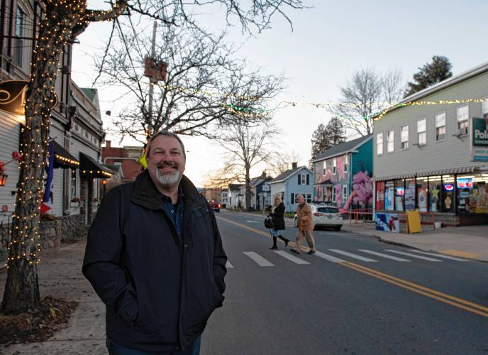 Patrick Brough coordinated the raising of the money to continue the holiday lights on Cottage Street and the rotary. “Having the holiday lights up in town is a tradition we need to continue, it was something I just couldn’t let pass,” said Brough.