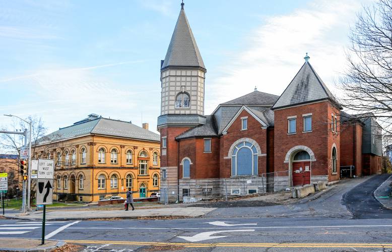 The city on Monday will hold the first of three community meetings to discuss plans for the new Community Resilience Hub, which will be located in the old First Baptist Church at the corner of Main and West streets.