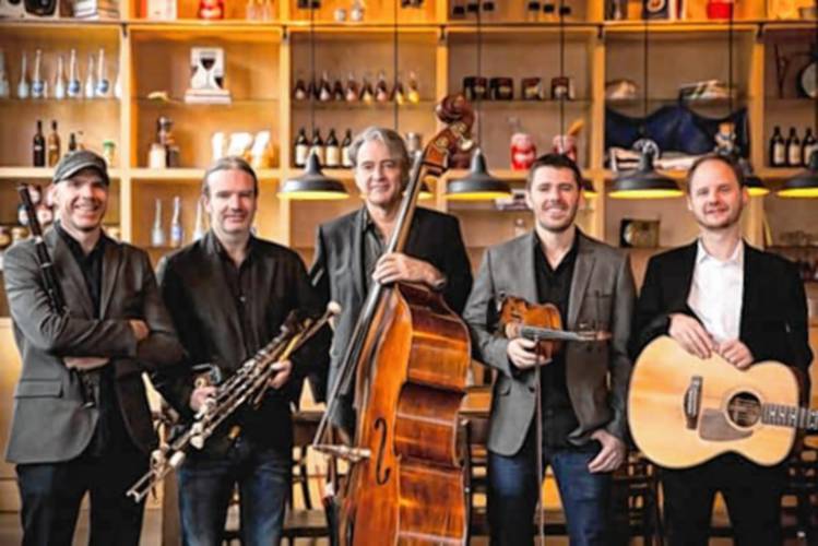 Lúnasa, an acclaimed instrumental group from Ireland, come to the Bombyx Center for Arts & Equity in Florence on Dec. 17.