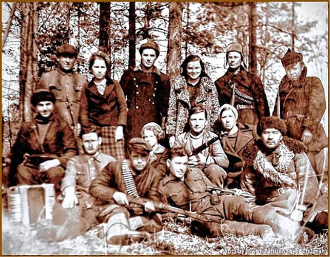 Jewish partisans in eastern Europe during WWII are seen in this image from the documentary “Four Winters,” directed by Julia Mintz of Northampton and New York City.
