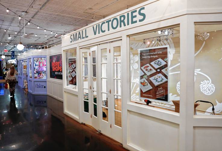 The Small Victories retail shop will host its grand opening on Friday, March 29, on the first floor of Thornes Marketplace in Northampton. The shop will offer a variety of handmade wares from greeting cards that can be planted to grow herbs or wildflowers, and pins for easy identification of a person’s pronouns.