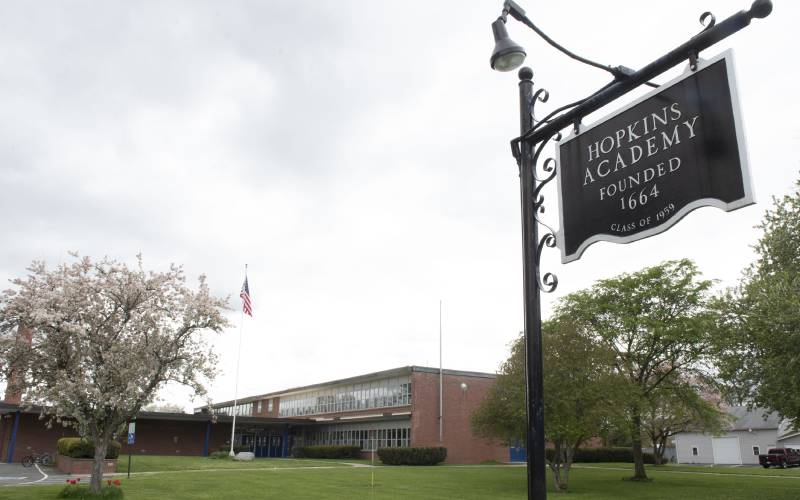 Hopkins Academy in Hadley is one of five schools statewide that will soon offer a Clean Energy Innovation Pathways pilot program. 