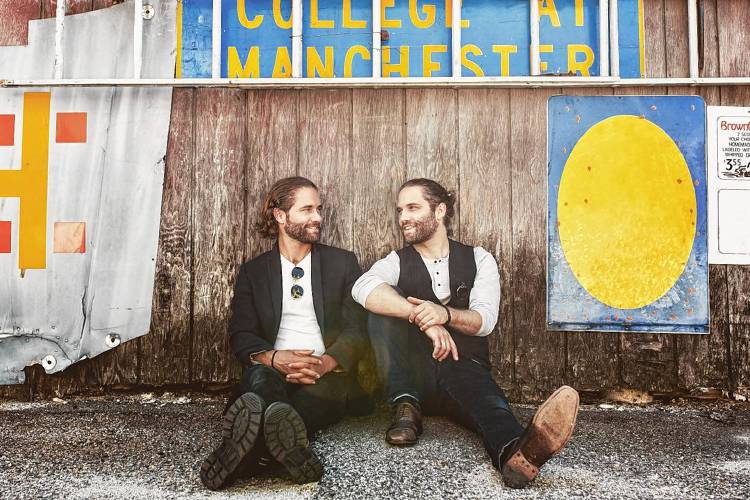 Identical twins singing and playing folk: The Clements Brothers come to The Divine Theater at Gateway City Arts in Holyoke Nov. 18.