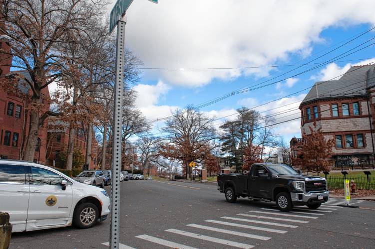 Northampton’s mayor and Smith College’s president said this week they are working to implement short- and long-term solutions to improve pedestrian safety at the intersection of West Street and Green Street. 