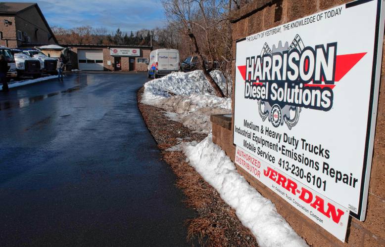  Harrison Diesel Solutions, co-owned by Ashley and Drew Harrison, in Hatfield.