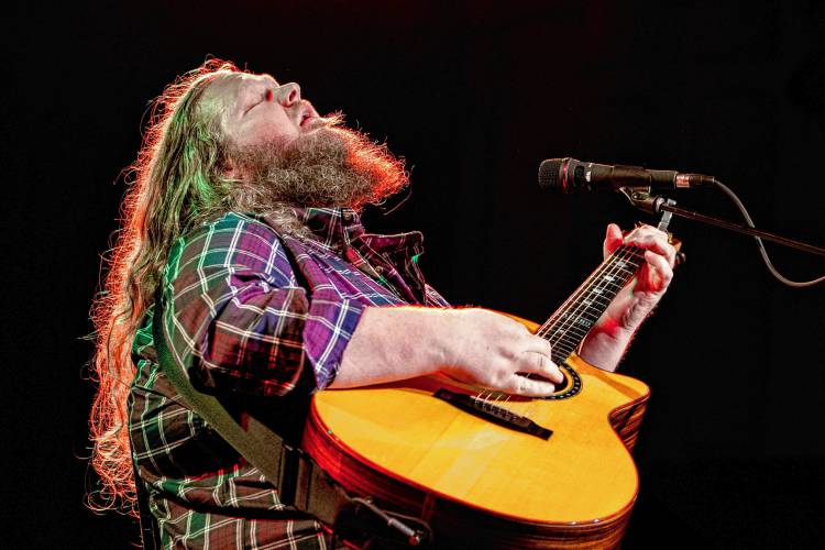Canadian bluesman Matt Andersen brings his strong vocals and impressive hair to The Drake in Amherst Oct. 25.