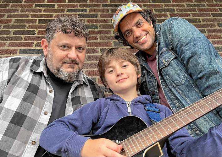 Singer-songwriter Louie Phipps of Northampton, now 12 years old, will get a little help from his friends when he plays The Parlor Room in Northampton Oct. 27.