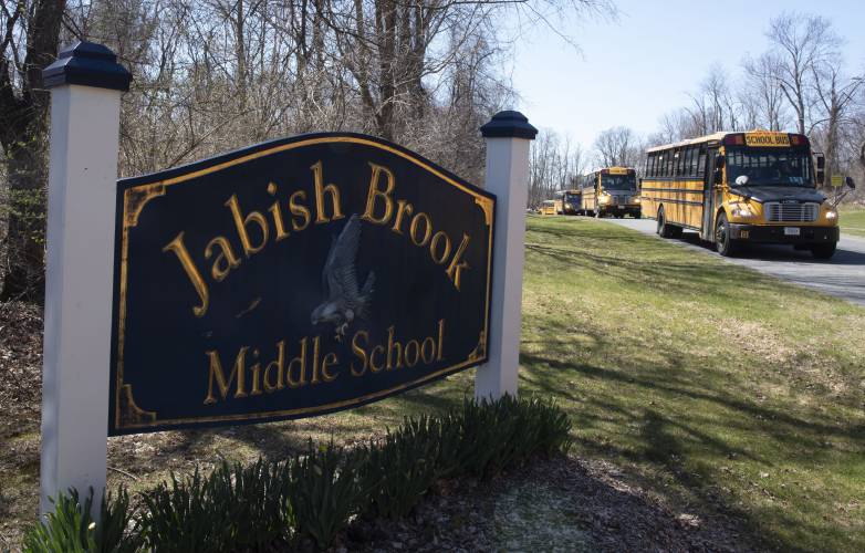 Belchertown residents will decide in June whether to approve funding for a new Jabish Brook Middle School. 
