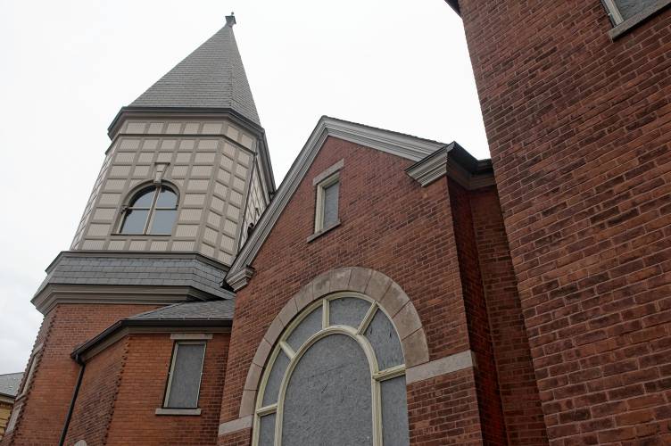 Plans for the Community Resilience Hub, to be located at the former First Baptist Church in downtown Northampton, are beginning to take shape.