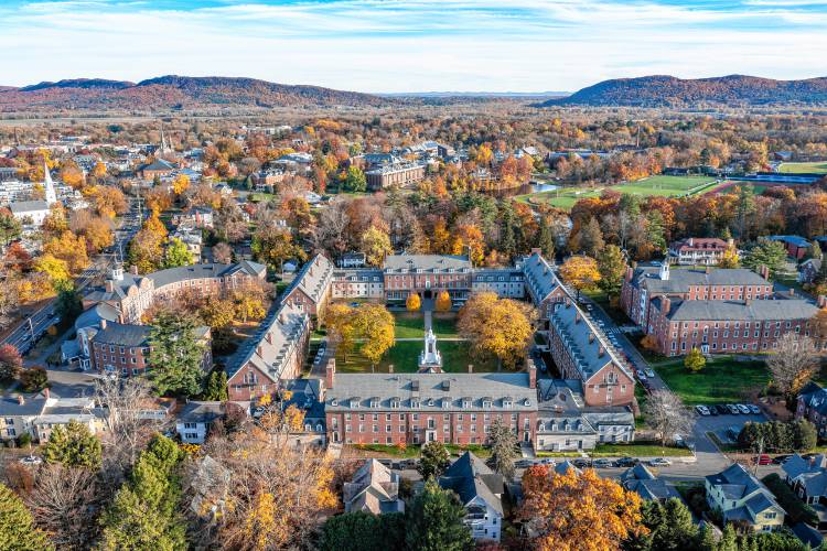 Smith College is a dominant and impactful part of downtown Northampton. 