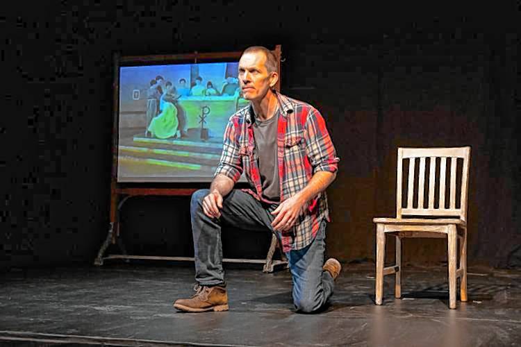 Easthampton actor and writer Jay Sefton, who did a workshop production of his one-man play, “Unreconciled,” at Chester Theatre Company in 2023, brings back the finished play there this summer.