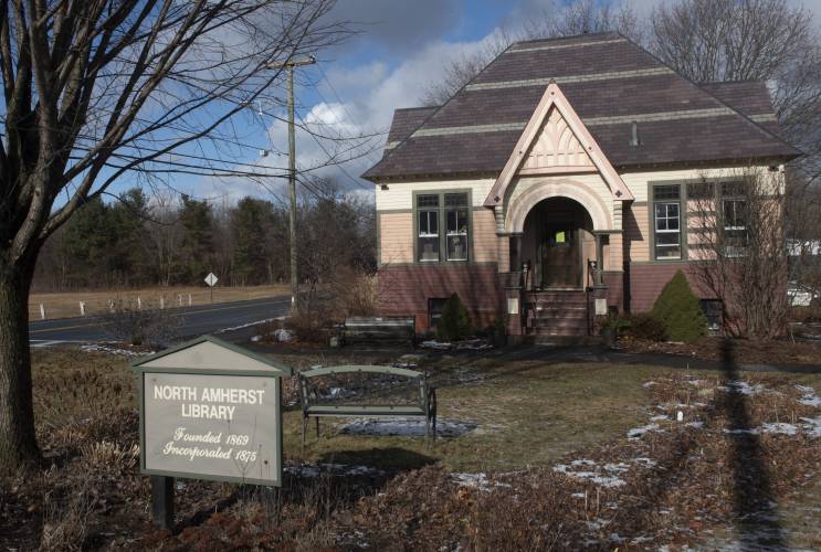 Town officials hope to reopen a renovated North Amherst Library  this fall.  